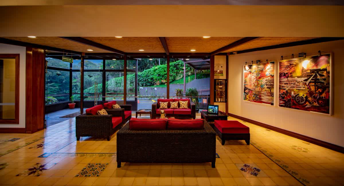 Hotel reception